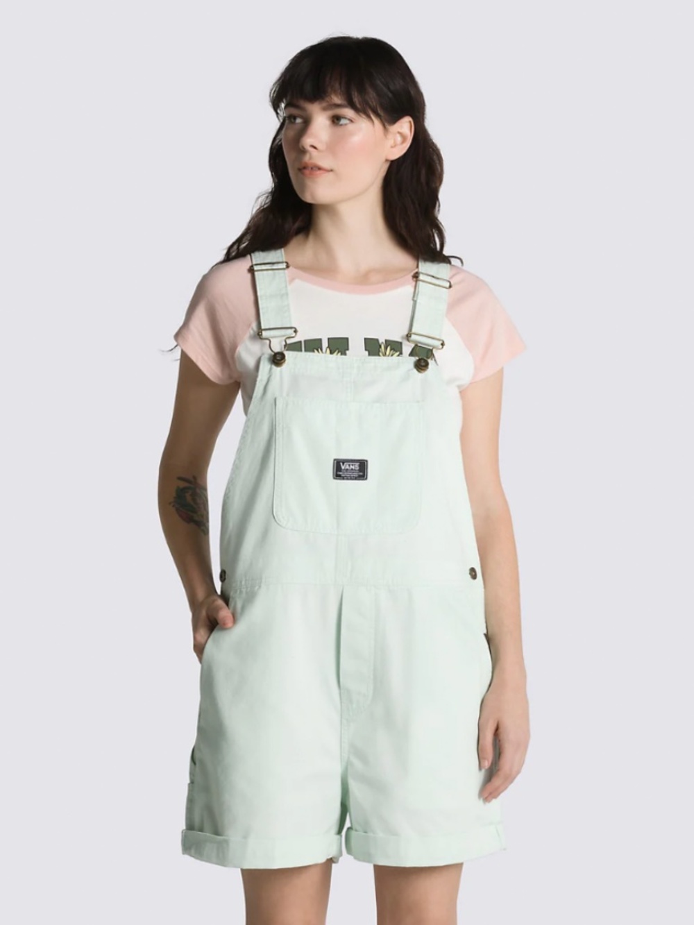 Vans Womens Ground Work Shortall Size XS